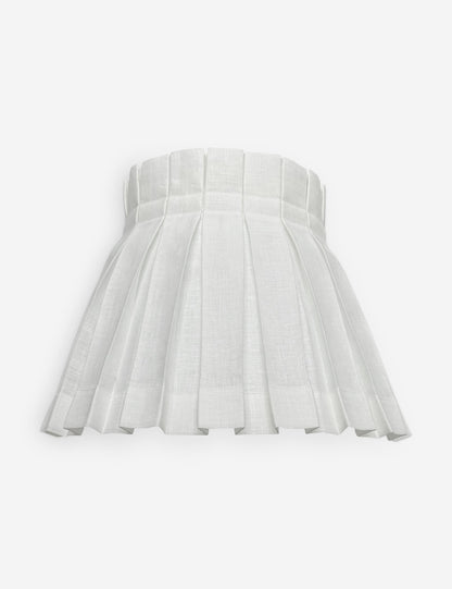 Solid Classic Box Pleat Lampshade by Cielle Home