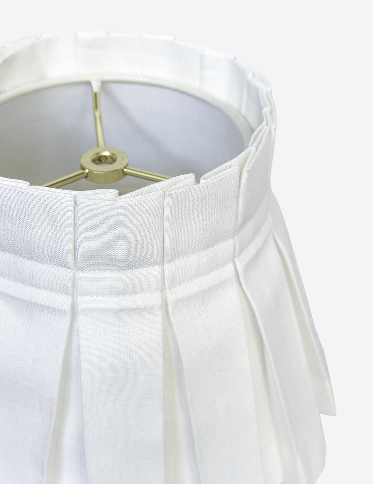 Solid Classic Box Pleat Lampshade by Cielle Home