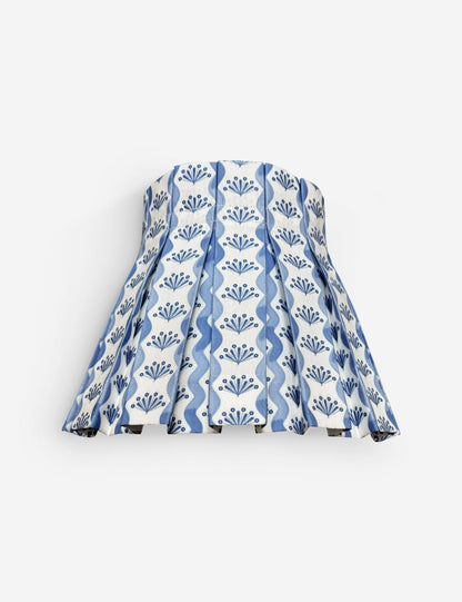 Baby Riviera Classic Box Pleat Lampshade by Cielle Home