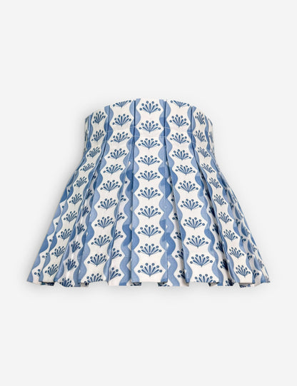 Baby Riviera Classic Box Pleat Lampshade by Cielle Home