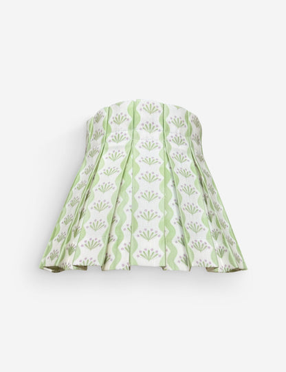 Baby Riviera Classic Box Pleat Lampshade by Cielle Home