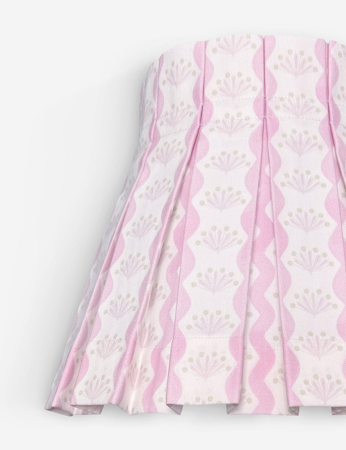 Baby Riviera Classic Box Pleat Lampshade by Cielle Home