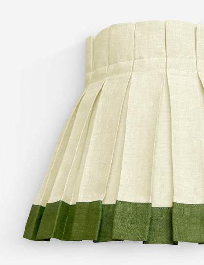 Color Block Classic Box Pleat Lampshade by Cielle Home