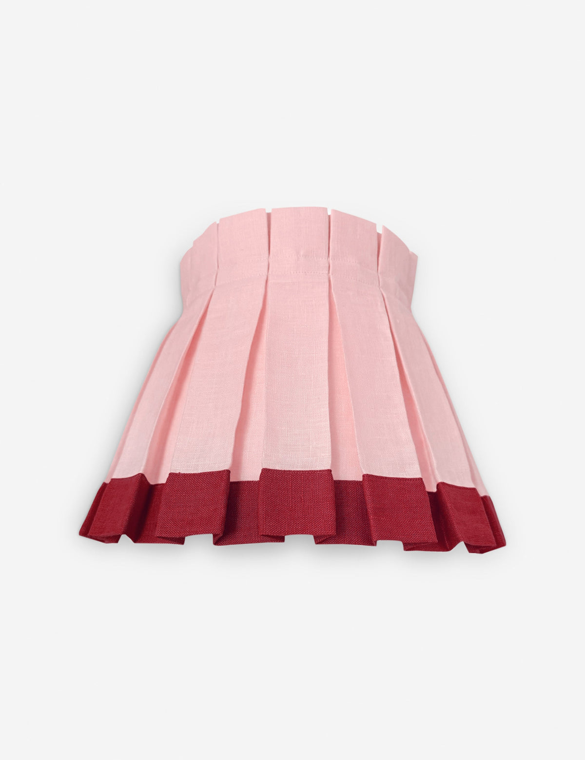 Color Block Classic Box Pleat Lampshade by Cielle Home