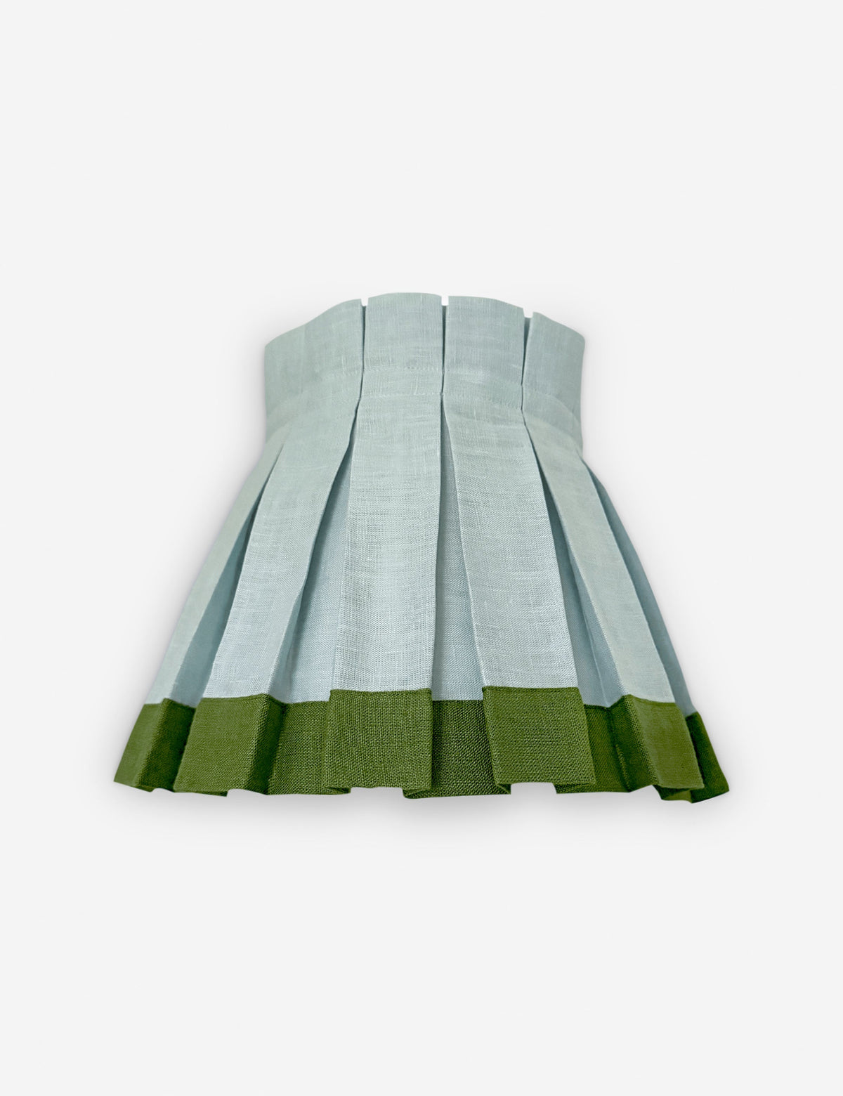 Color Block Classic Box Pleat Lampshade by Cielle Home