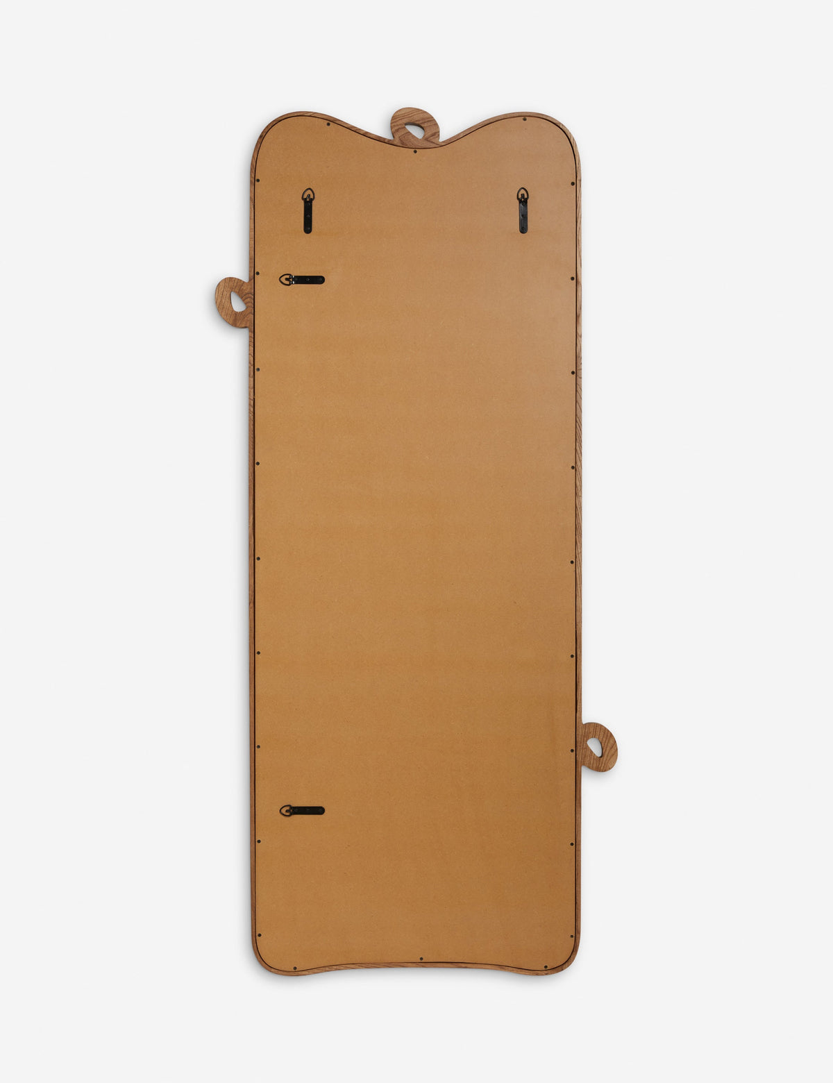 Looped Wood Floor Mirror by Sarah Sherman Samuel