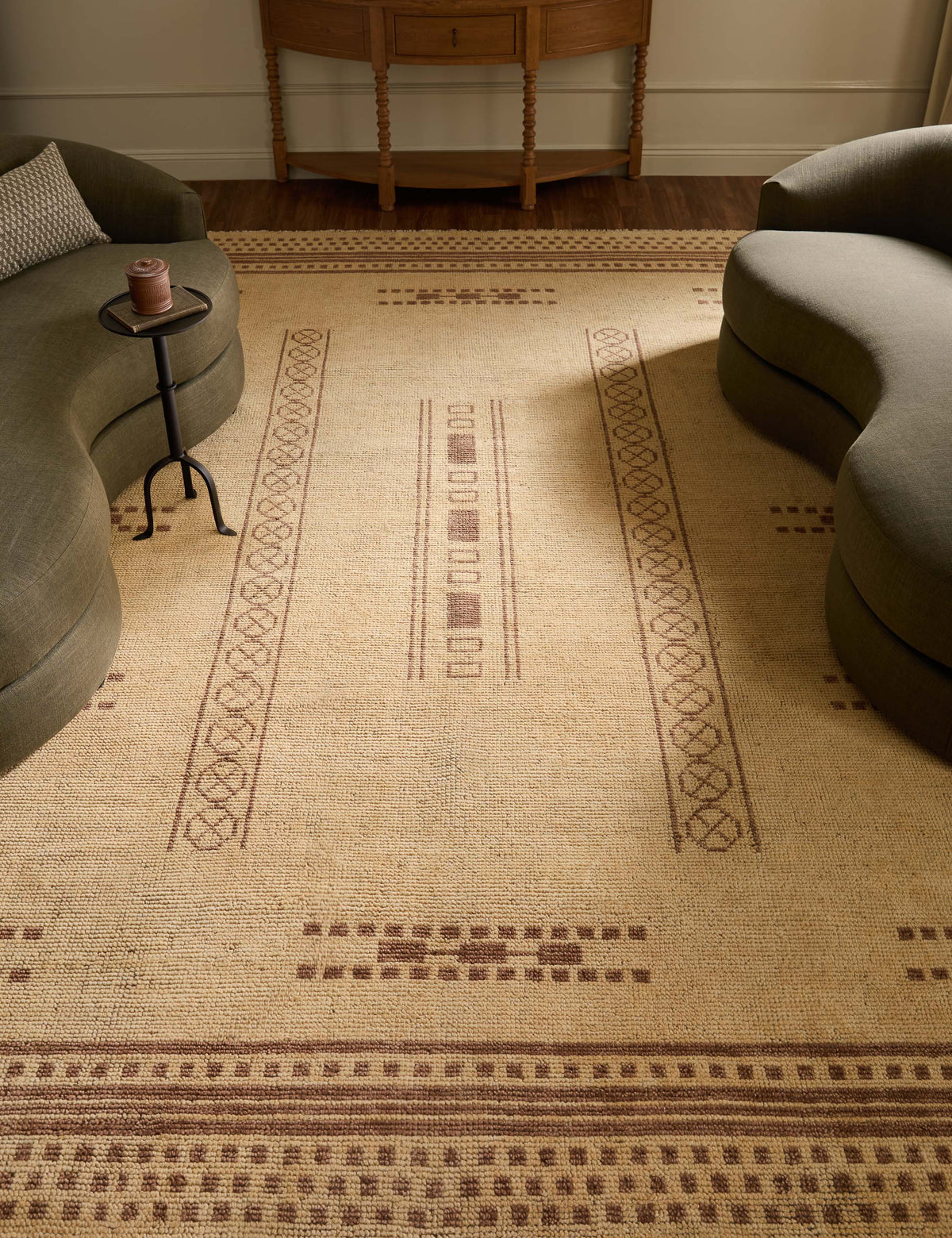 Loring Hand-Knotted Wool Rug