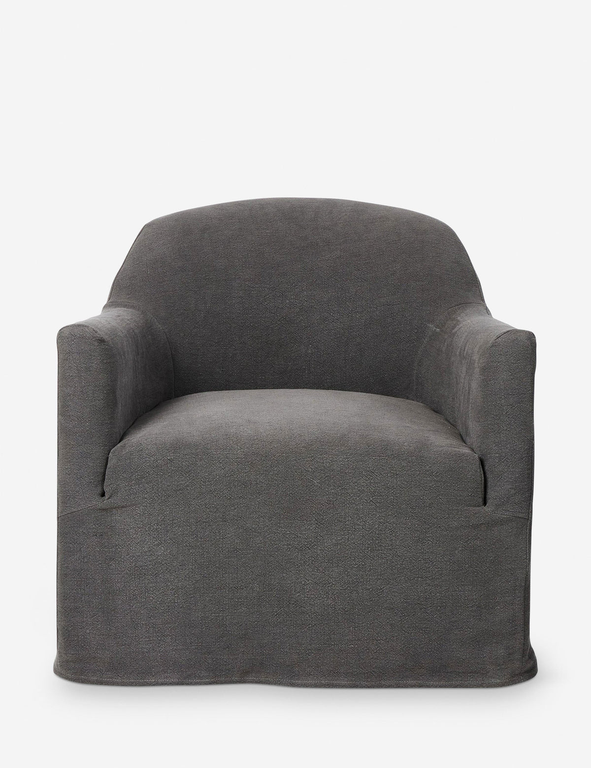 Lowell Slipcover Swivel Chair by Amber Lewis x Four Hands