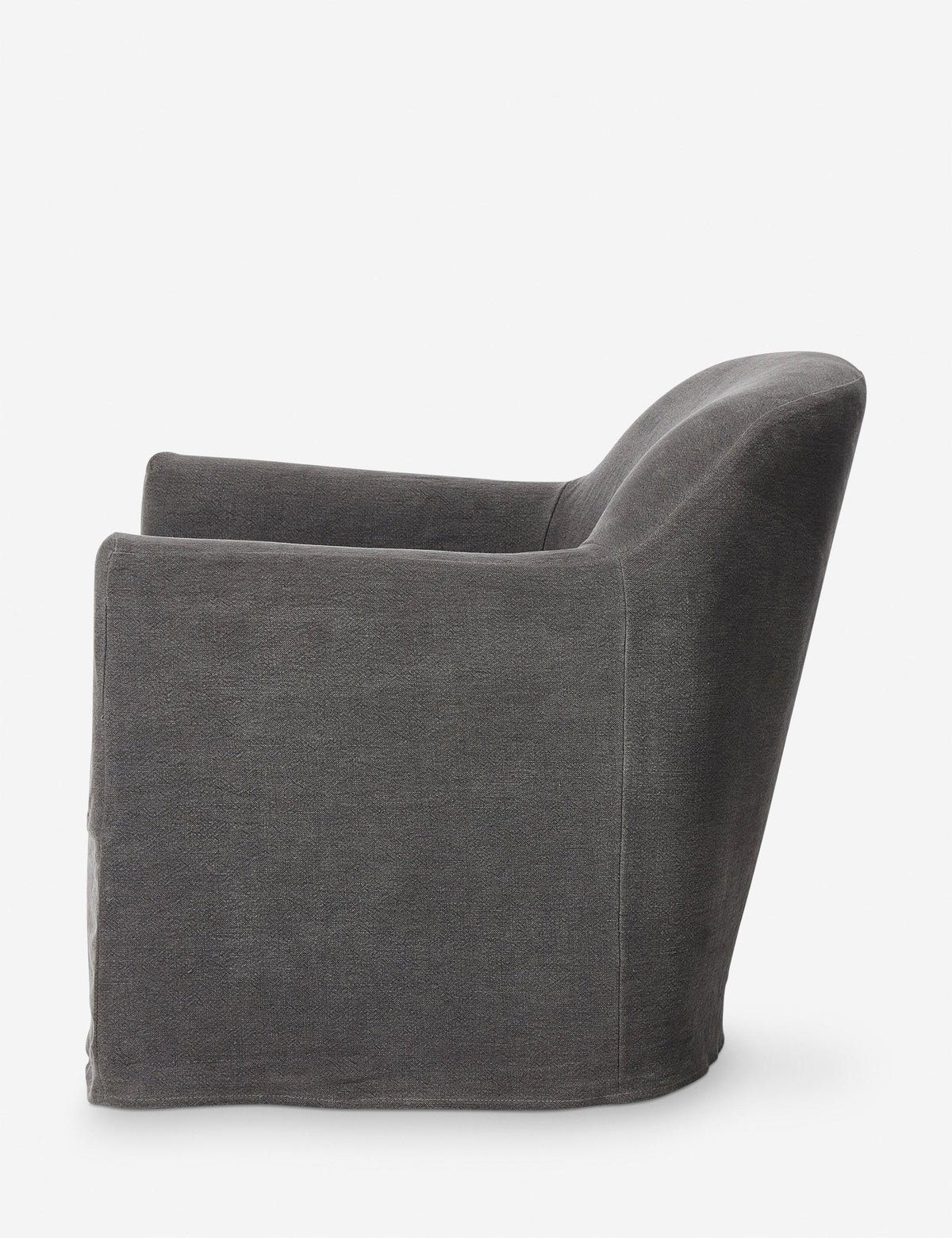 Lowell Slipcover Swivel Chair by Amber Lewis x Four Hands