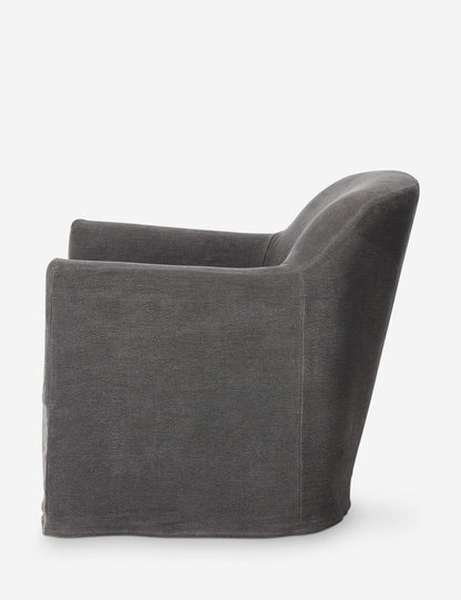 Lowell Slipcover Swivel Chair by Amber Lewis x Four Hands
