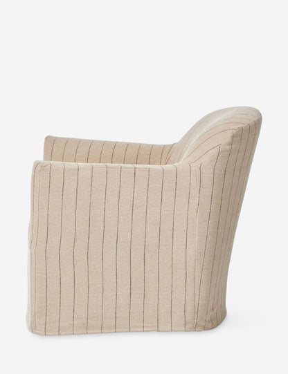 Lowell Slipcover Swivel Chair by Amber Lewis x Four Hands