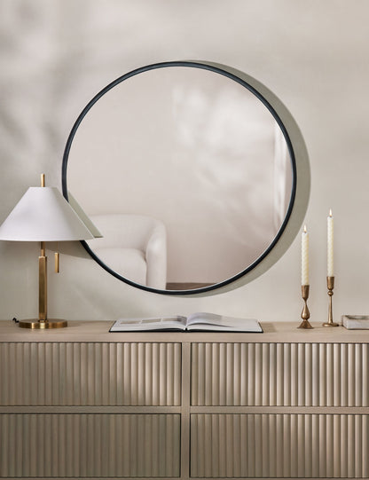 Idris Round Mirror