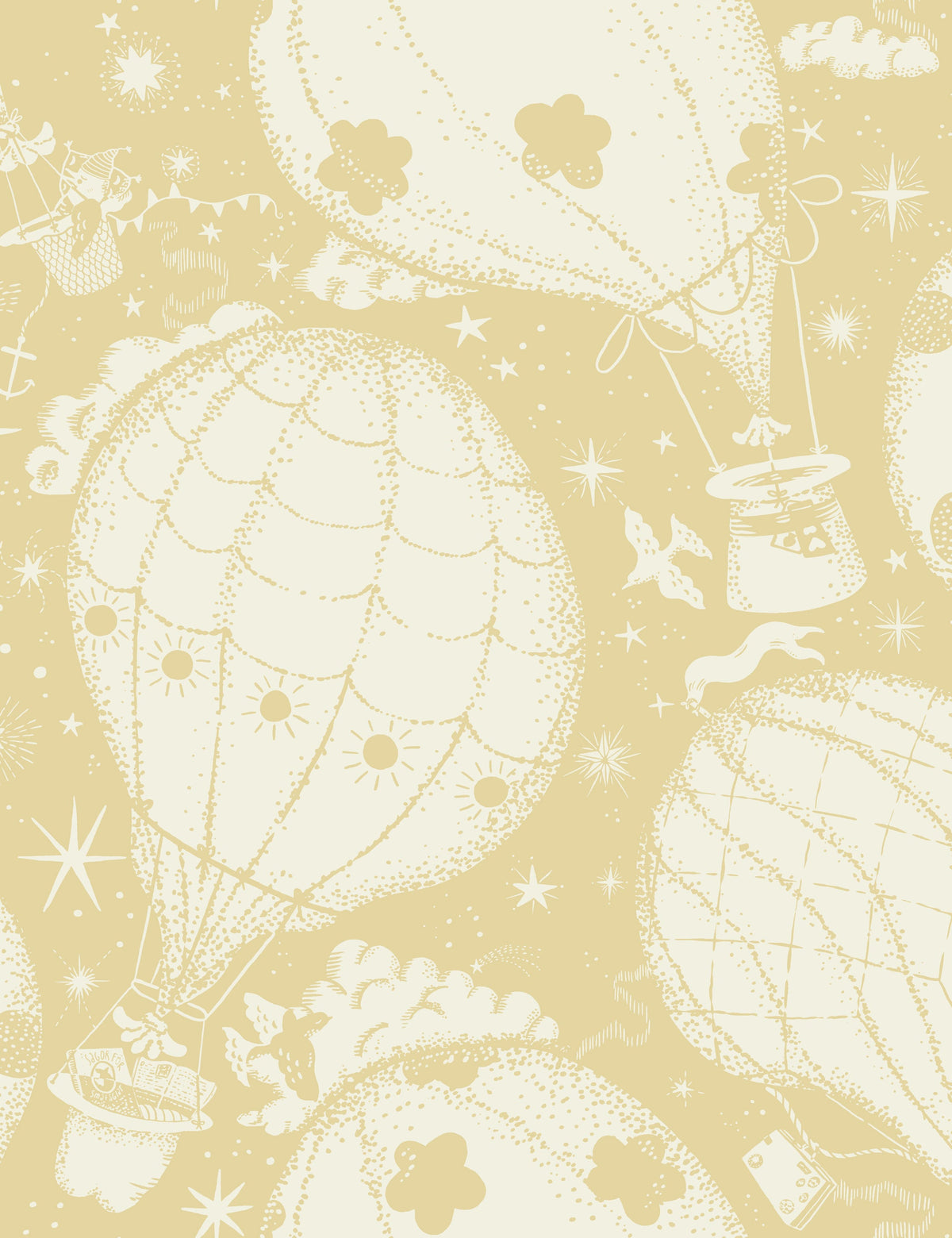 Ballongerna Wallpaper by Lina Schnaufer