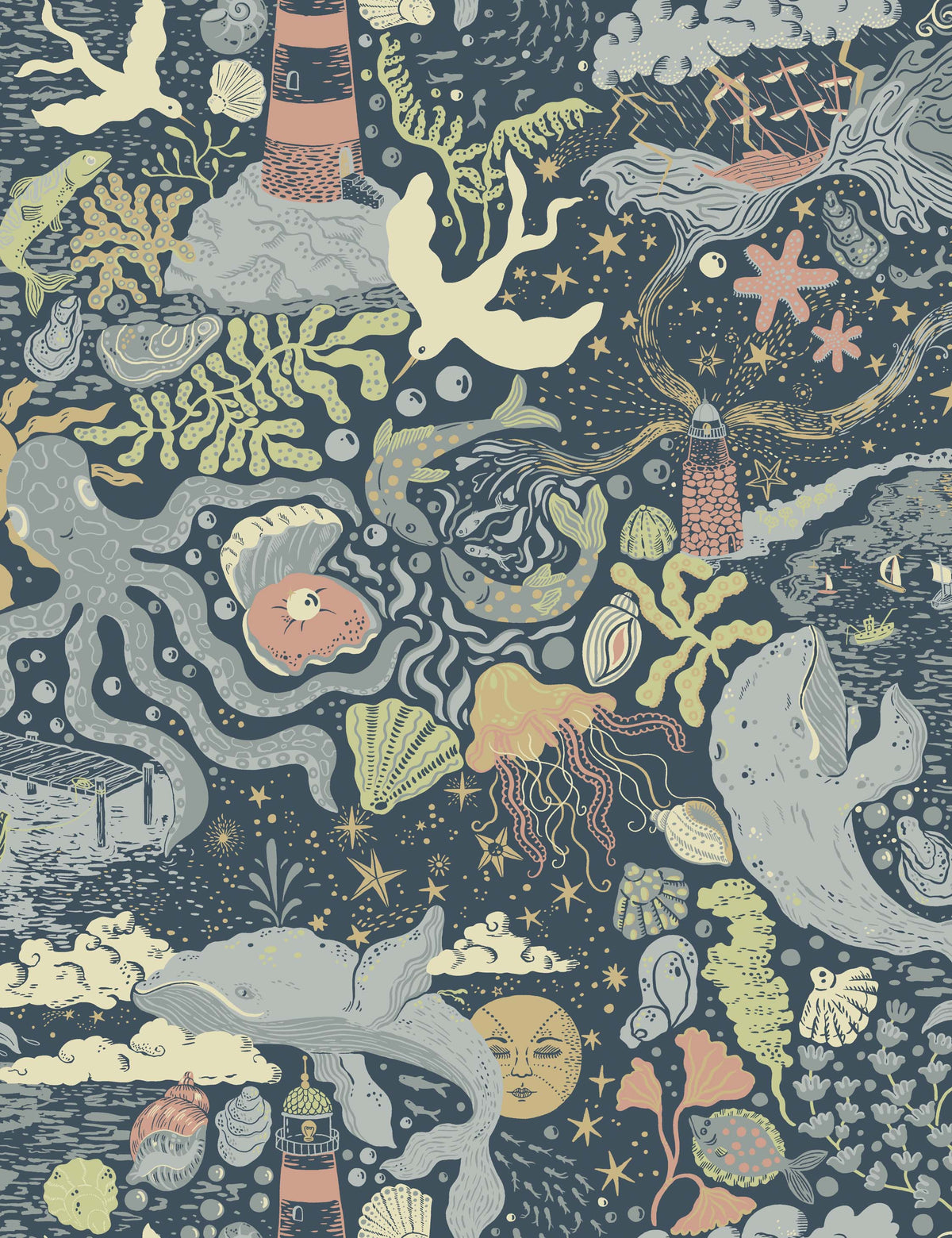 Havet Wallpaper by Lina Schnaufer
