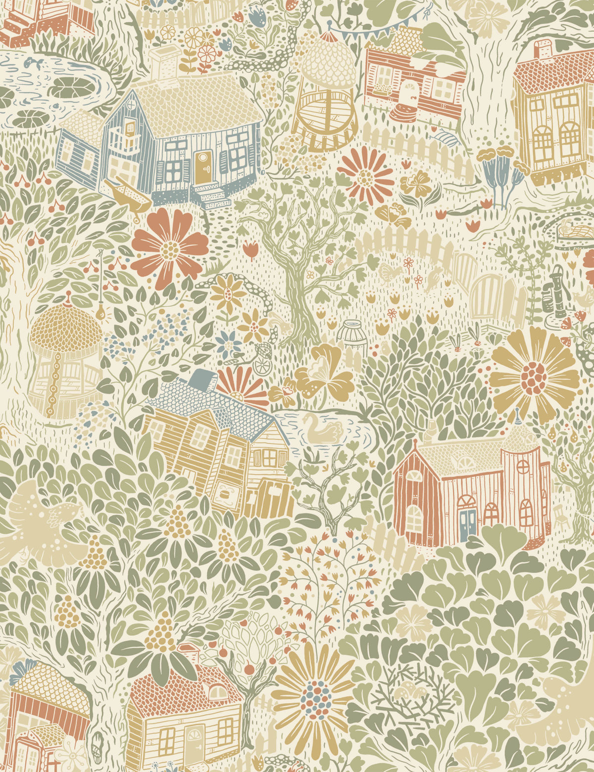 Bygga Bo Wallpaper by Lina Schnaufer