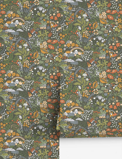 Taget Wallpaper Mural by Lina Schnaufer