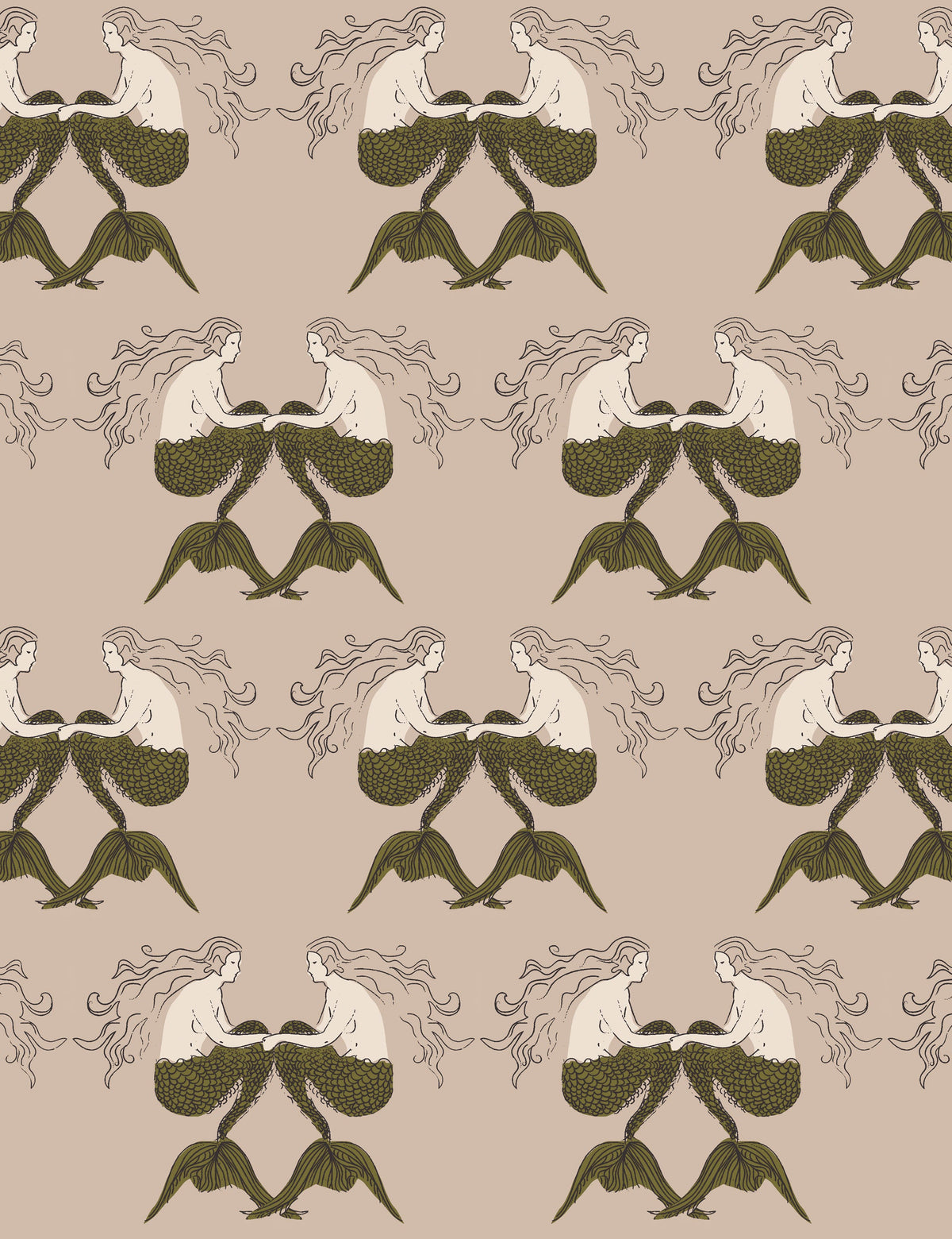 Meri Wallpaper by Sarah Sherman Samuel