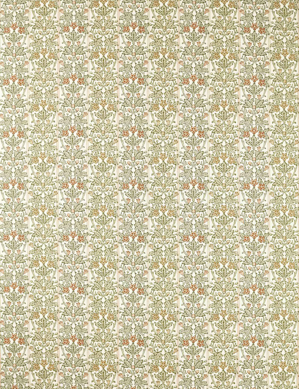 Oak & Blossom Linen Blend Fabric by Morris & Co.