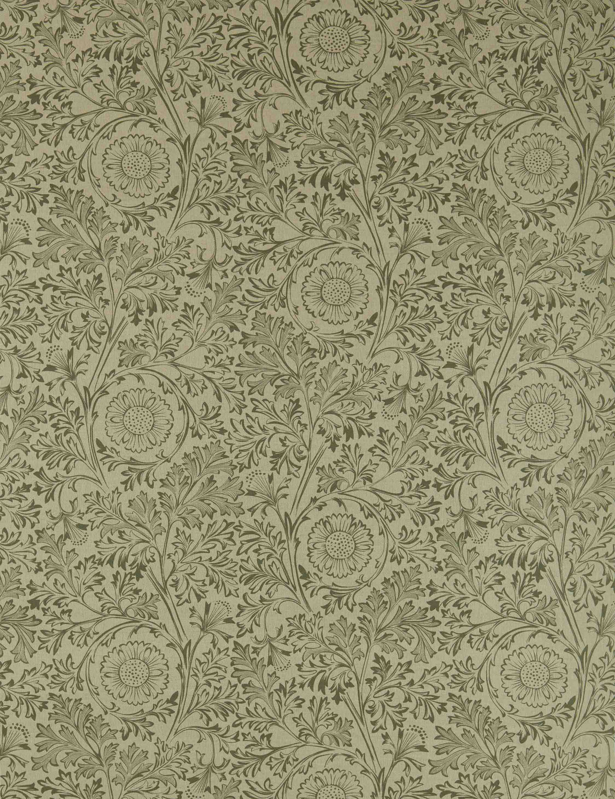 Chamomile Linen Blend Fabric by Morris & Co.