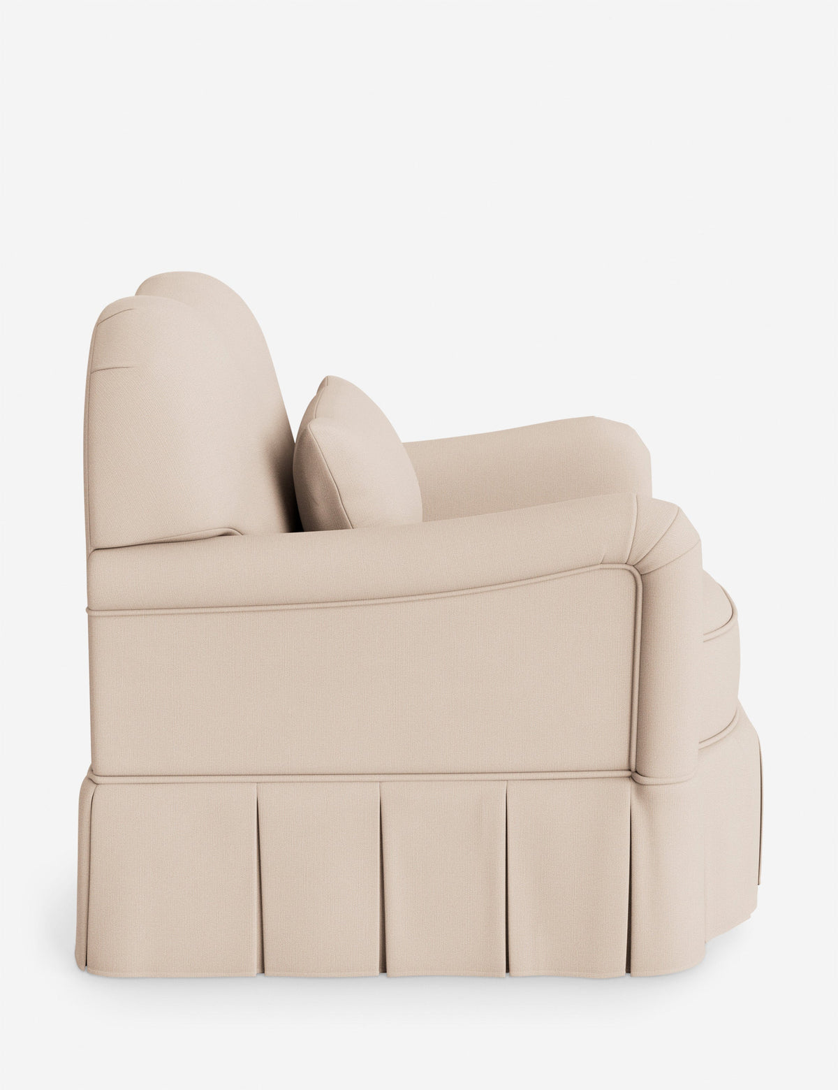 Middleton Skirted Accent Chair by Ginny Macdonald