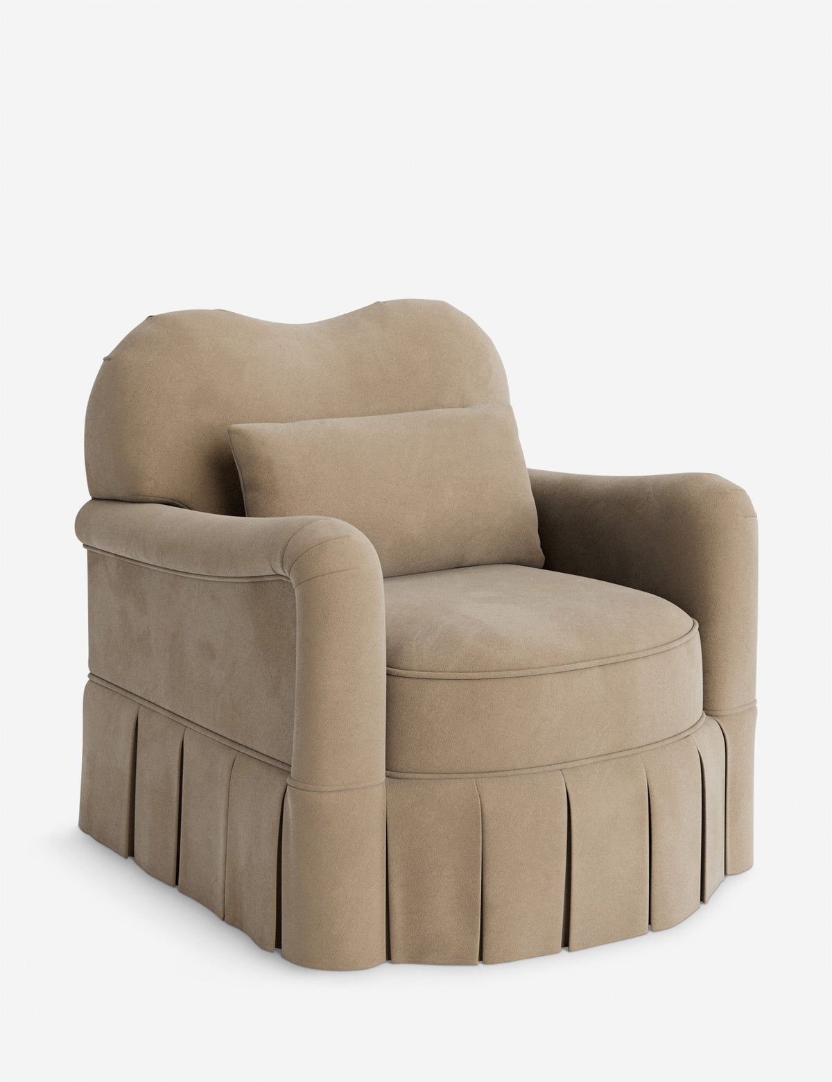 Middleton Skirted Accent Chair by Ginny Macdonald