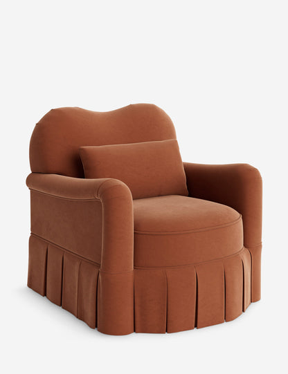 Middleton Skirted Accent Chair by Ginny Macdonald