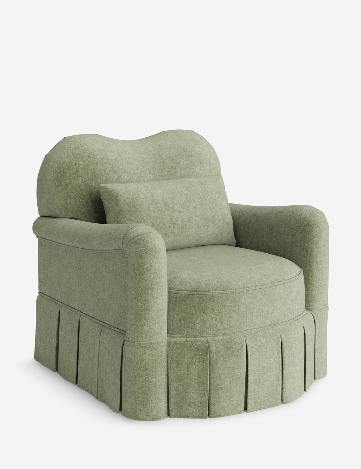 Middleton Skirted Accent Chair by Ginny Macdonald