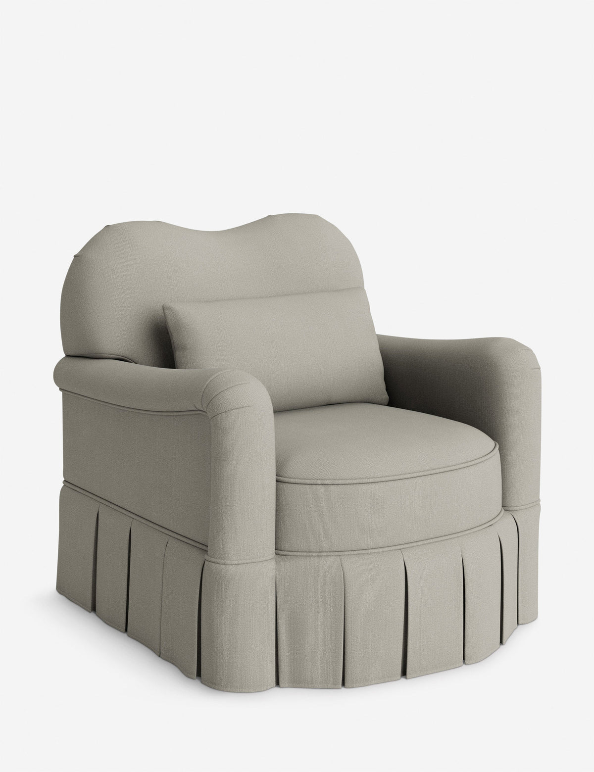Middleton Skirted Accent Chair by Ginny Macdonald
