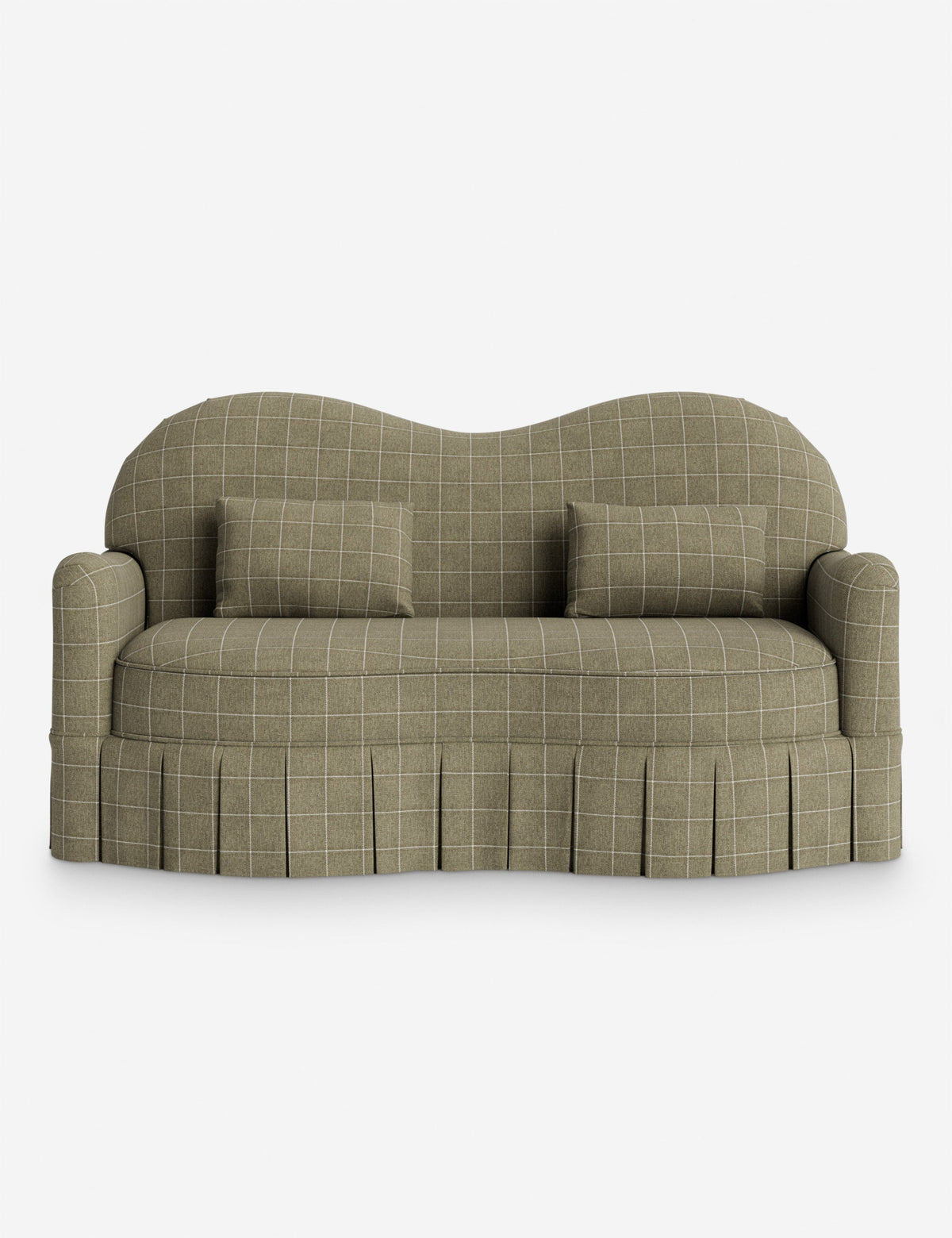 Middleton Skirted Sofa by Ginny Macdonald