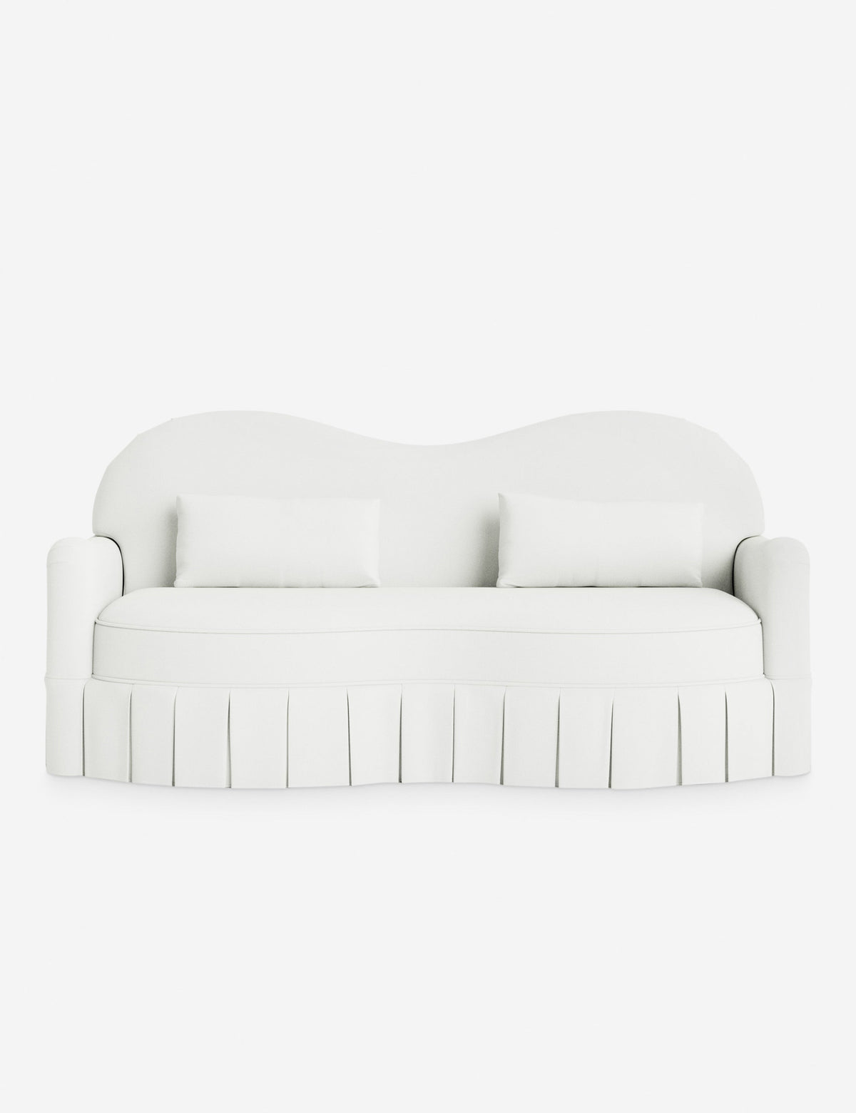 Middleton Skirted Sofa by Ginny Macdonald