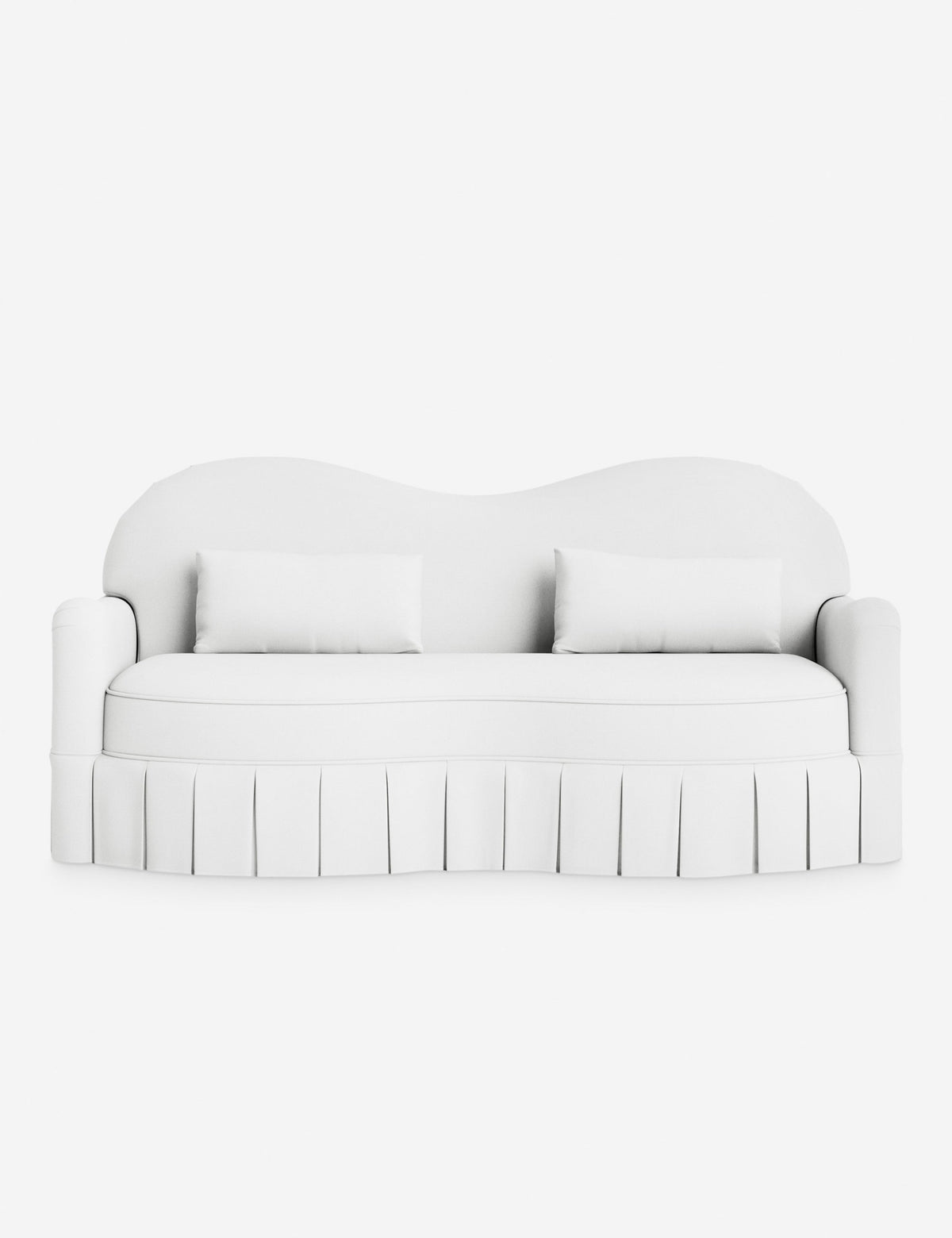 Middleton Skirted Sofa by Ginny Macdonald