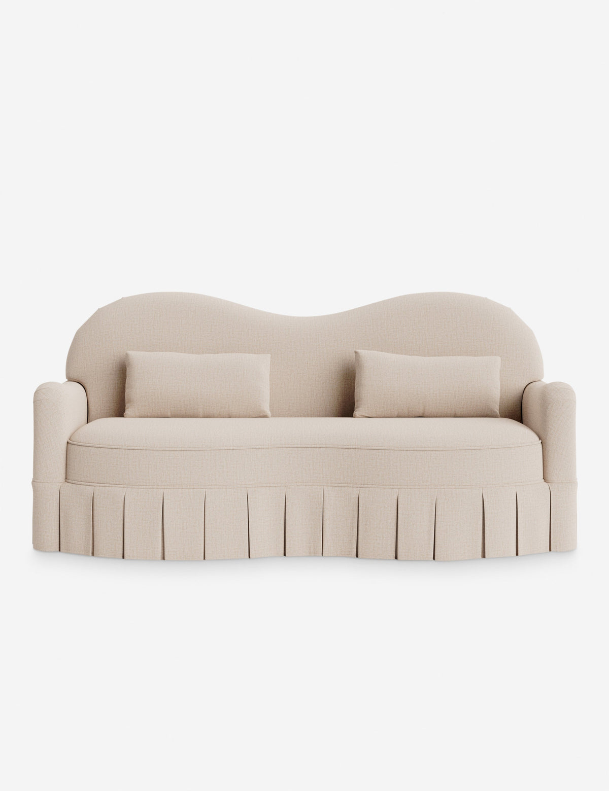 Middleton Skirted Sofa by Ginny Macdonald