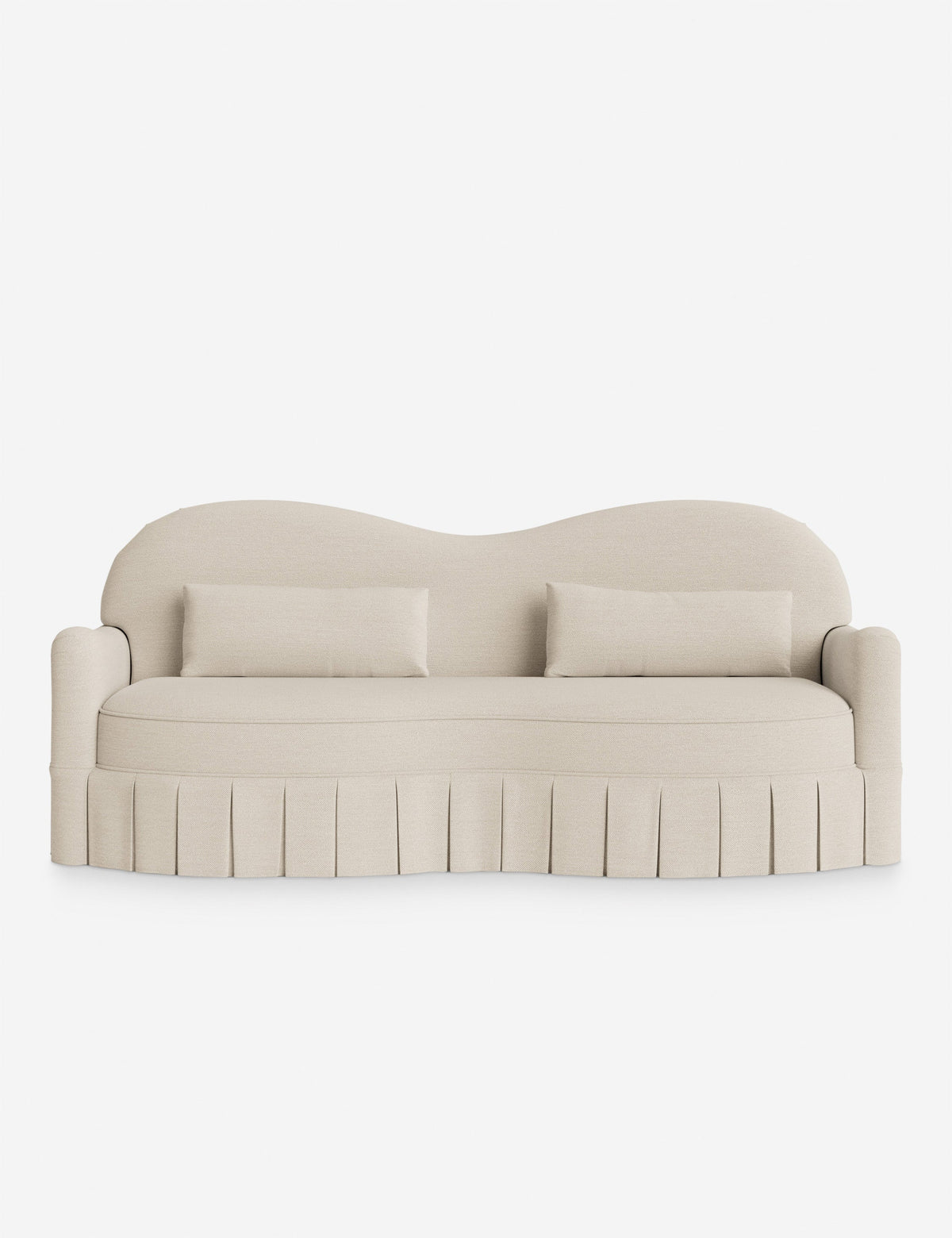 Middleton Skirted Sofa by Ginny Macdonald