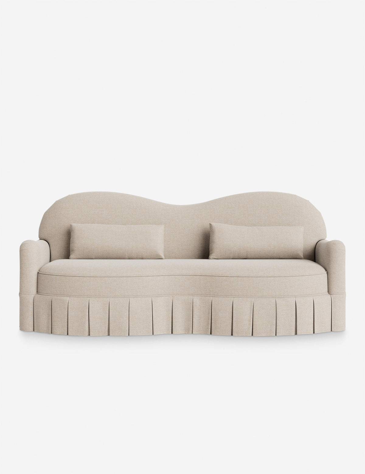 Middleton Skirted Sofa by Ginny Macdonald