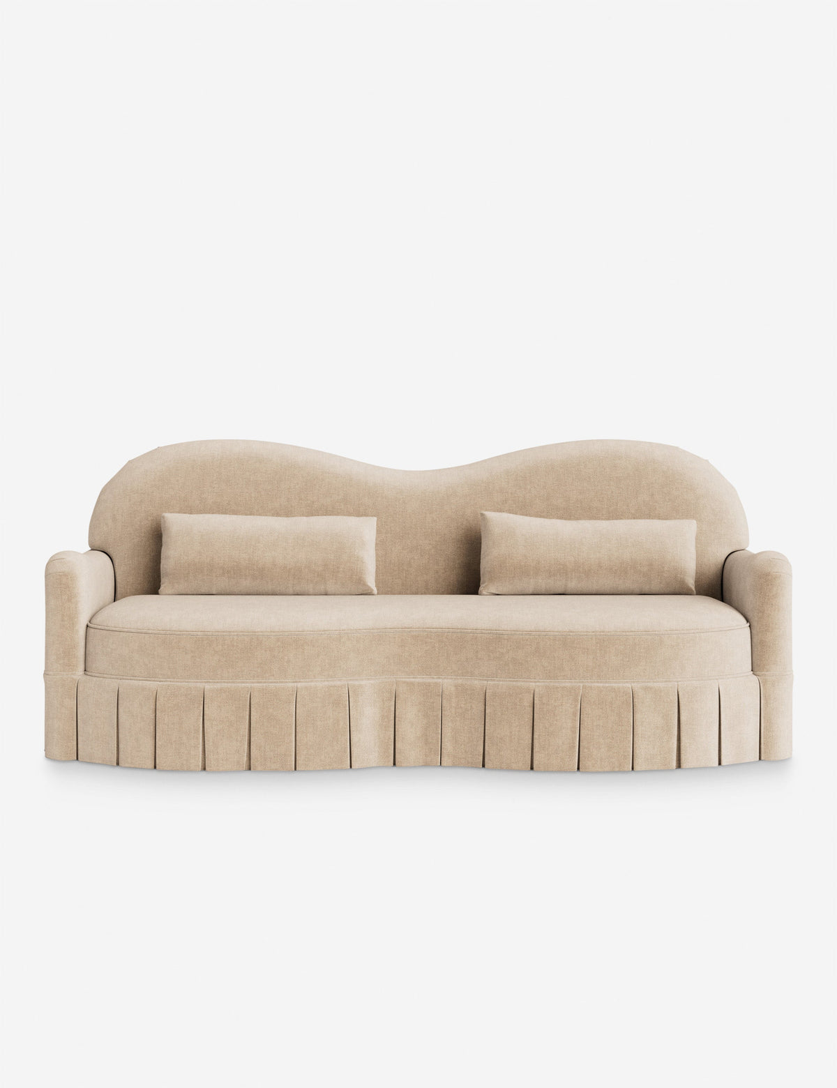 Middleton Skirted Sofa by Ginny Macdonald