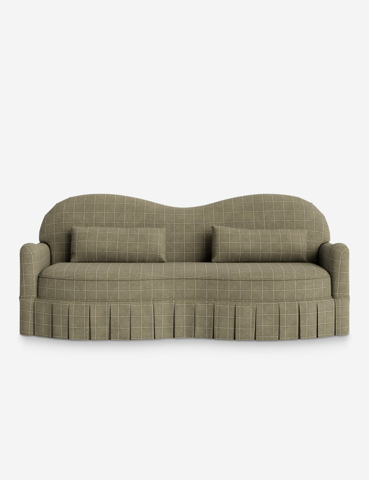 Middleton Skirted Sofa by Ginny Macdonald