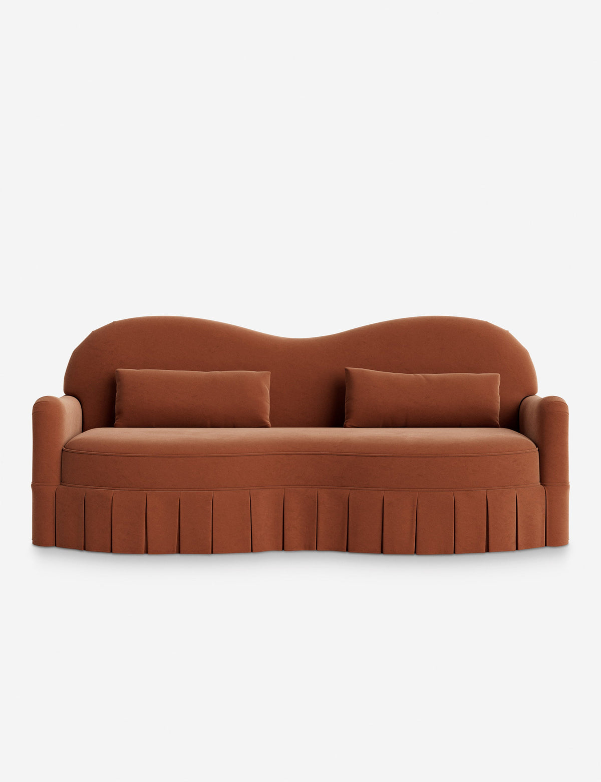 Middleton Skirted Sofa by Ginny Macdonald