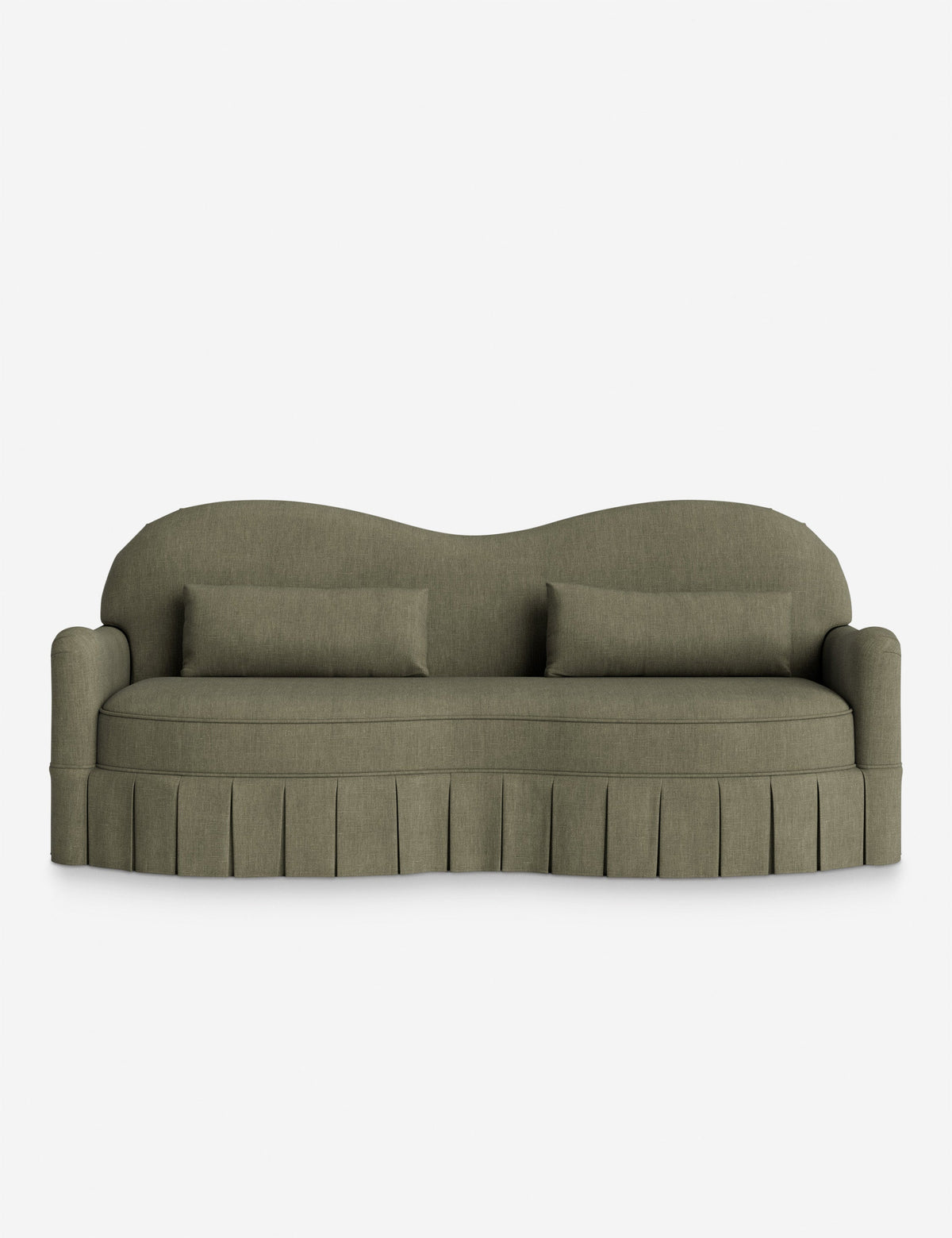 Middleton Skirted Sofa by Ginny Macdonald