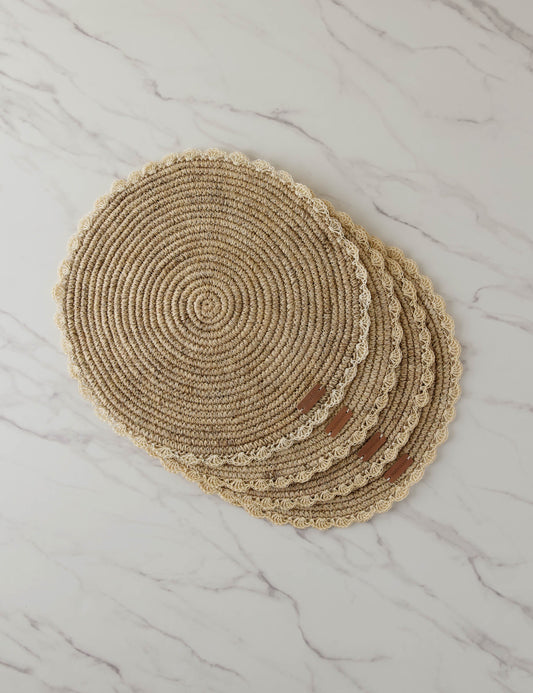 Margarita Placemats (Set of 4) by Tallo de Olivo