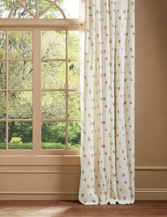 Mayfair Linen Curtain Panel by Heidi Caillier