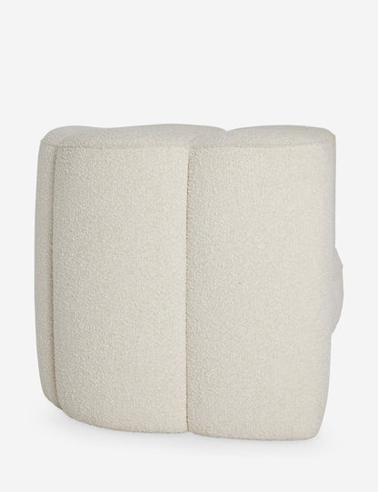 Open Box: Mila Accent Chair, Ivory Boucle by Eny Lee Parker