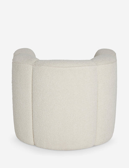 Open Box: Mila Accent Chair, Ivory Boucle by Eny Lee Parker