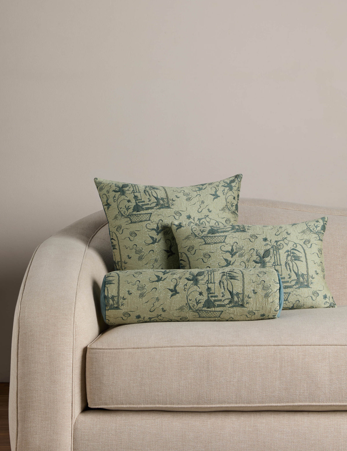 Misha Toile Pillow