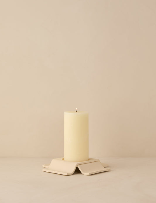 Noor Pillar Candle Holder by SIN