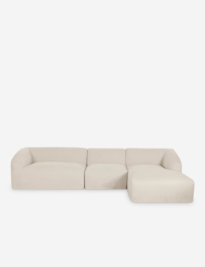 Maddox Modular 3-Piece Chaise Sectional Sofa