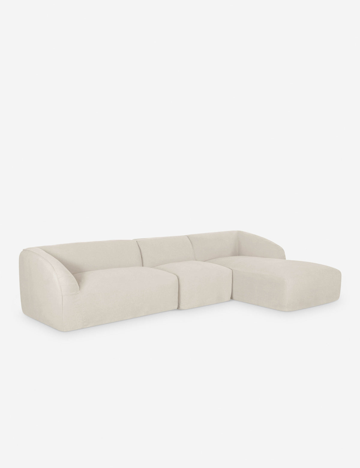 Maddox Modular 3-Piece Chaise Sectional Sofa