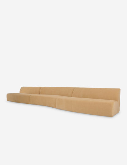 Accardi Modular Wave Sectional Sofa