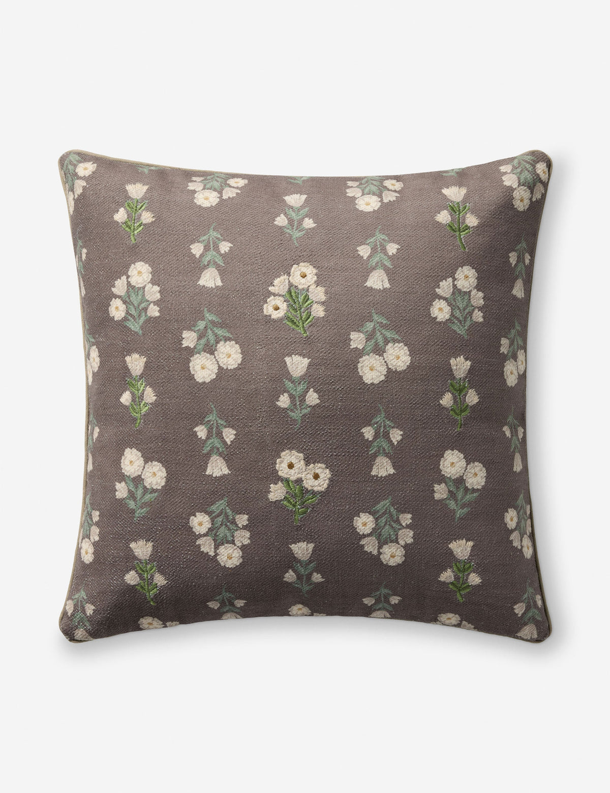 Posie Embroidered Pillow by Chris Loves Julia x Loloi