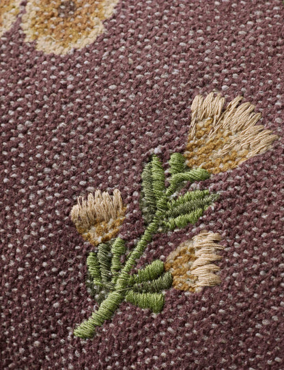 Posie Embroidered Pillow by Chris Loves Julia x Loloi