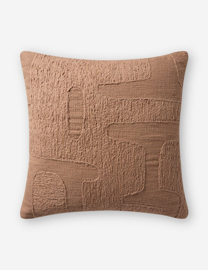 Organic Embroidered Pillow by Brigette Romanek x Loloi